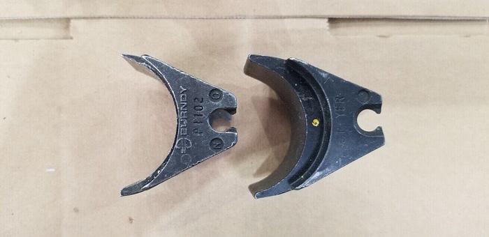 Used BURNDY P-YFR Crimping Die Set