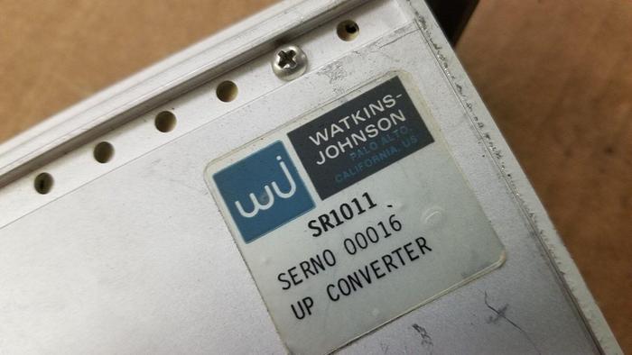 Used Watkins Johnson SR1011 Up Converter