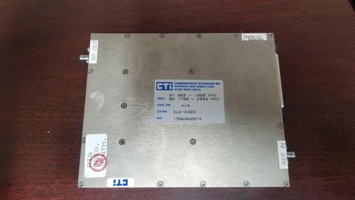 Used Communication Techniques SLS-2303 800-1000Mhz & 1700-2000MHz Freq Synth Module