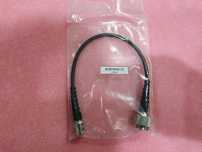 Fairview Microwave SCB15536-12 Type NM-BNC Cal Cable 50 Ohm Cable 12 Inch NEW!