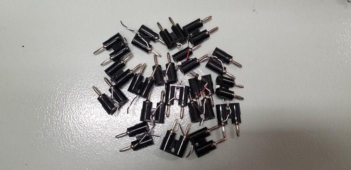 Used Dual Banana Test Jacks Lot of 19 Pieces