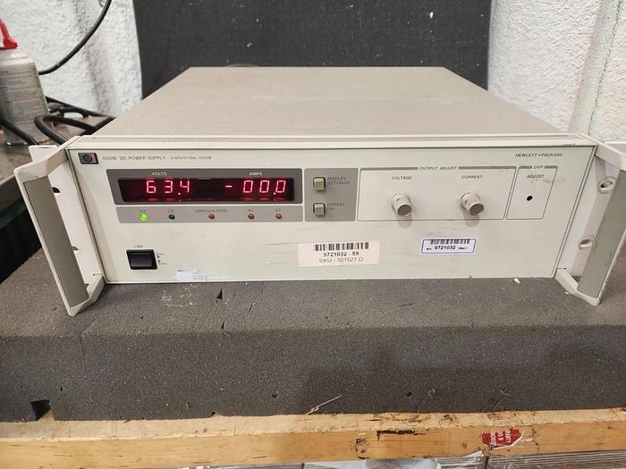 Used HP/Agilent 6012B  DC Power Supply 0-60V/0-50A/1000W Unit #2