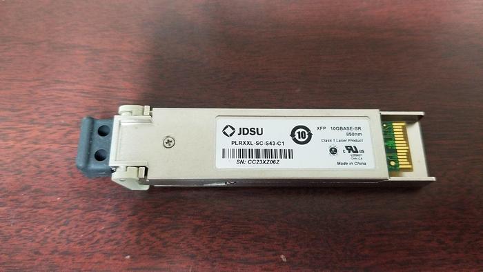 Used JDSU PLRXXL-SC-S43-C1 10GBASE-SR 850nm XFP Module
