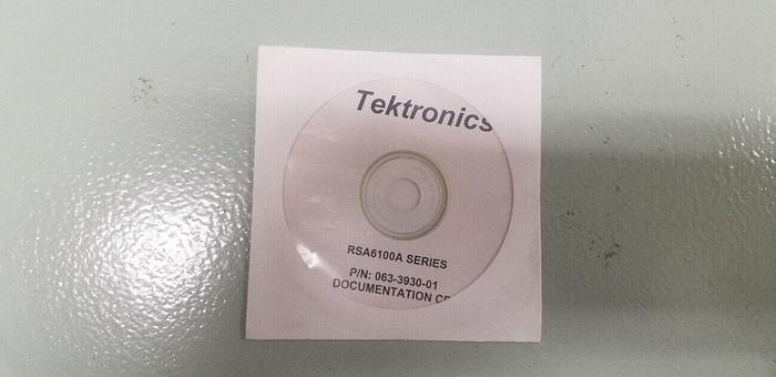 Used Tektronix RSA6100A Series Spectrum Analyzer Documentation CD