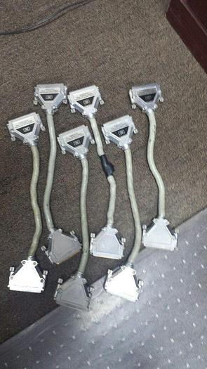 Used HP 08505-60231 Freq Control/Signal Processor Interconnect Cables Lot of 6