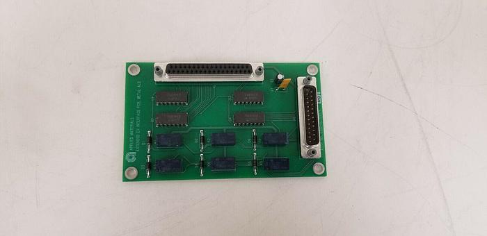 Used Applied Materials 0100-02161 EV Interface Board Assembly Location T-6