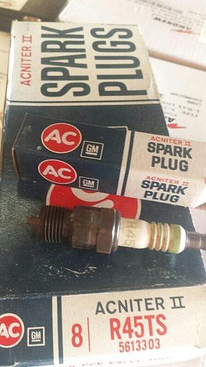 AC R45TS spark plugs