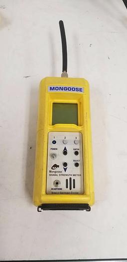 Used Berkeley Varitronics Mongoose Signal Strength Meter READ!