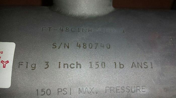 Used EG&G  Electronic Flow valve FT-48C1NW-LED-1