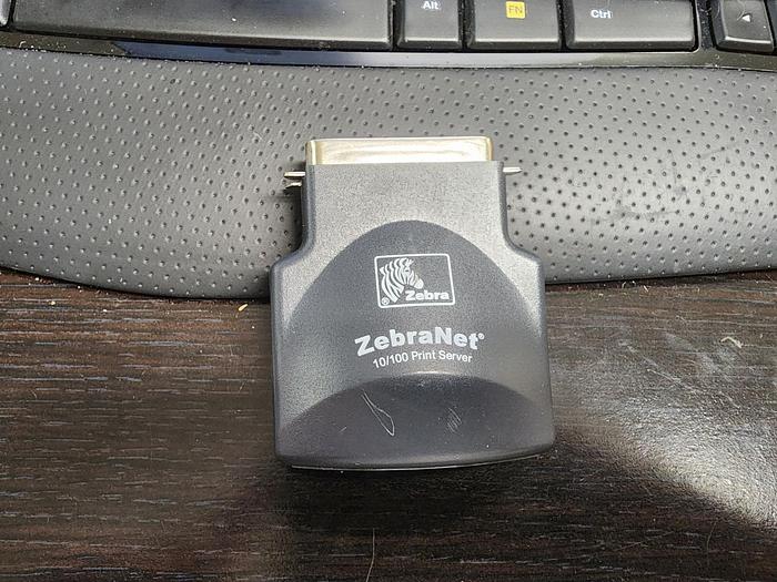 Used ZEBRA 47490 10/100 Print Server