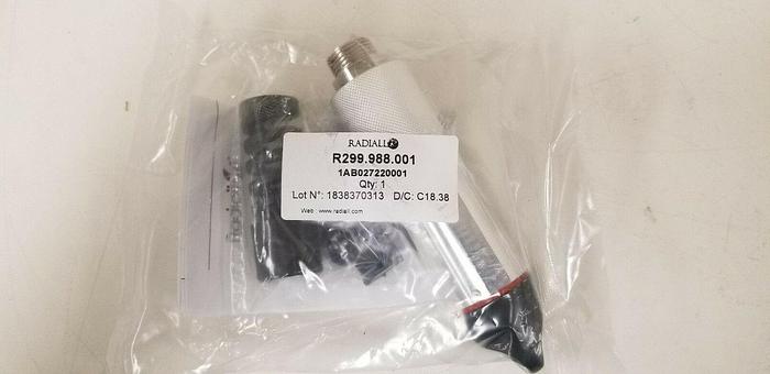Radiall R299.988.001  R2CT Field Installable Weatherproof Cable Gland NEW!