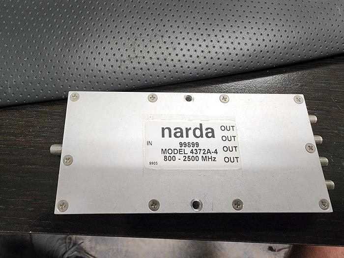 Used NARDA 4372A-4 Power Divider/Splitter 800-2500MHz