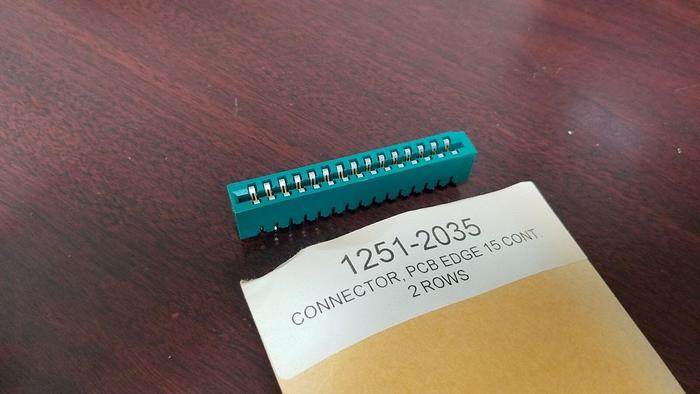 HP 1251-2035 PCB Card Edge Connector NEW!