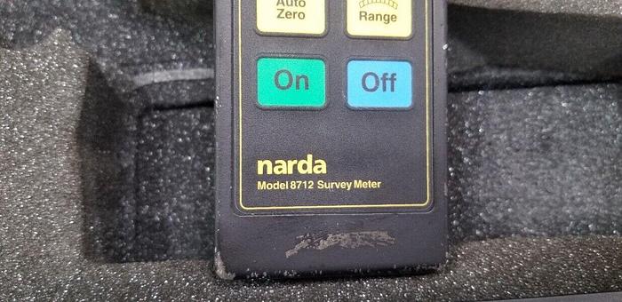 Used NARDA 8700 Series Radiation Survey System Unit #1