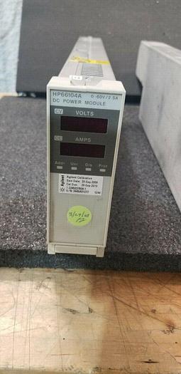 Used HP/Agilent 66104A DC Power Module 0-60V/0-2.5A Unit #5