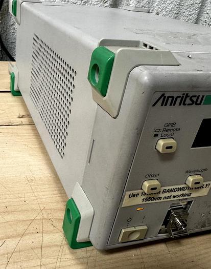 Used Anritsu MN9610B Programmable Optical Attenuator *PARTS*