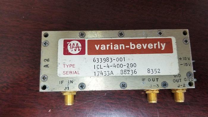 Used Varian ICL-4-400-200 Amplifier