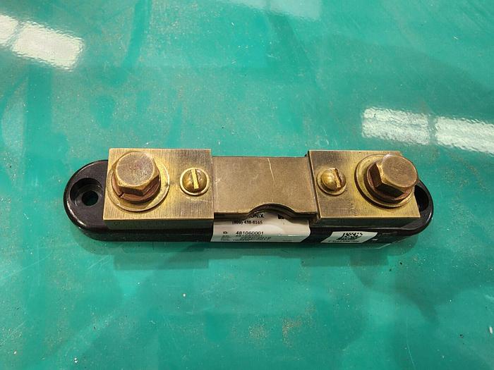 Used 250A 50mV Current Shunt Unknown Maker