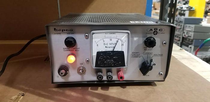 Used Kepco ABC-15-1M DC Power Supply READ!