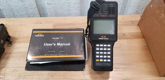 Used Sunrise Telecom SunSet T1 SS100 Parts Unit READ!!