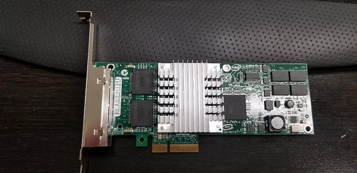 Used Intel PRO/1000 Quad Port LP SVR Adapter