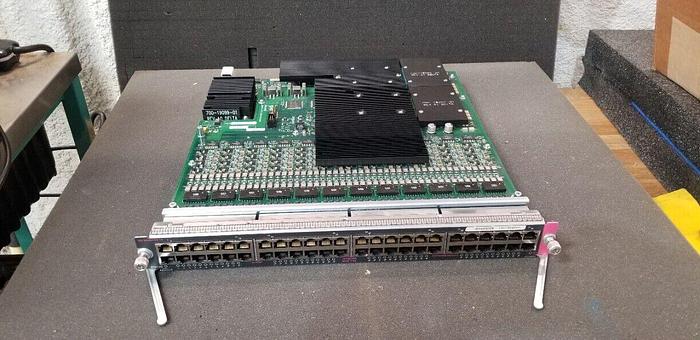 Used CISCO WS-X6548VGE-TX  CNUIAD8AAA