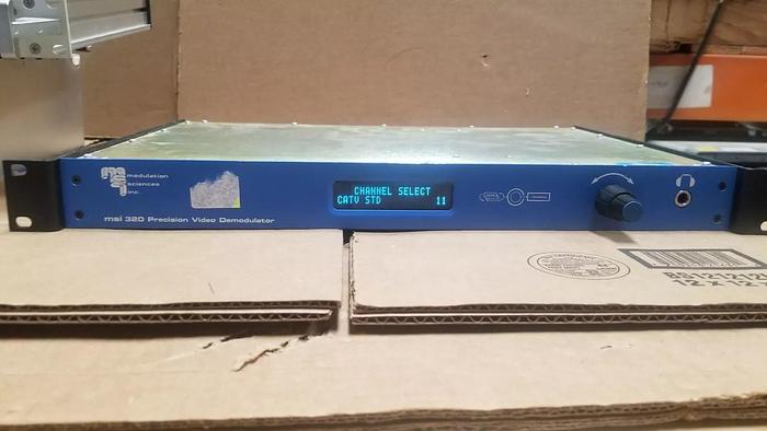 Used Modulation Sciences MSI320 Precision Video Demodulator
