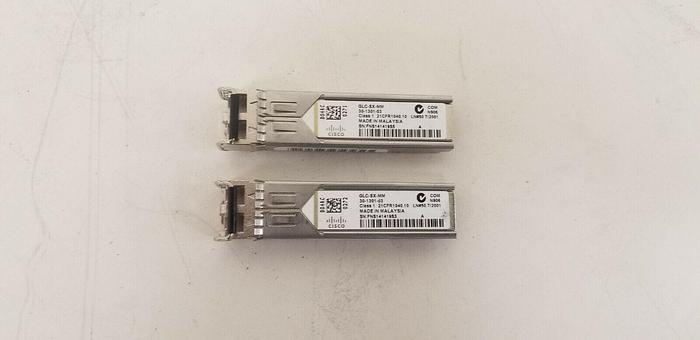Used Cisco GLC-SX-MM  Lot of 2  CNIUAFJAAB