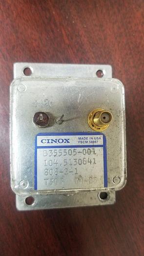 Used CINOX B355505-001 Microwave Amplifier?