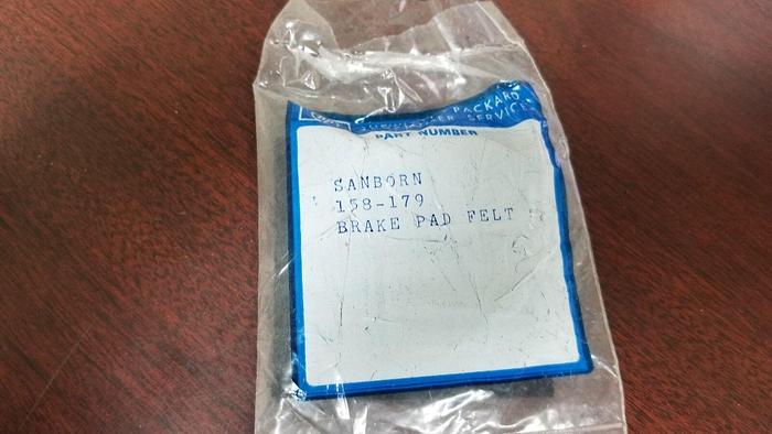 HP 158-179 Brake Pad Felt NEW!