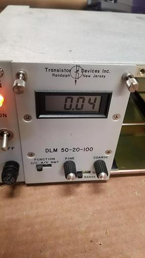 Used Transistor Devices DLM50-20-100 Modular Dynaload #7