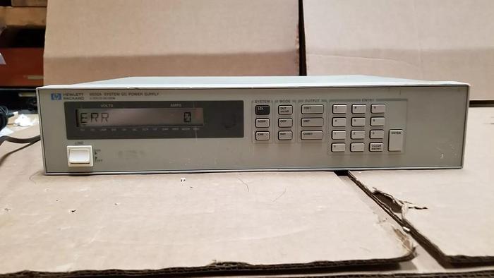 Used HP 6632A System DC Power Supply 0-20V/0-5A/100W #7 Good!