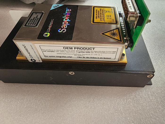 Used COHERENT SAPPHIRE 488-20 CW Laser Unit #6