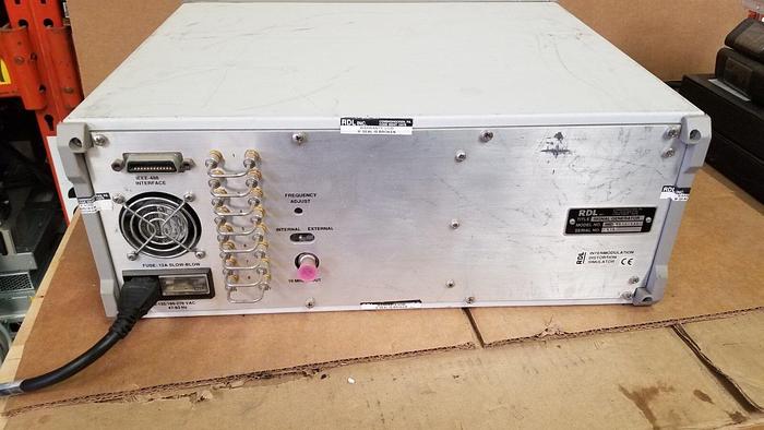 Used RDL IMD-801D-03A Intermodulation Distortion Simulator/Signal Generator