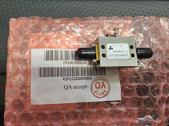Fairview Microwave FMAM8004 0.5-2GHz 17dB Gain SMA RF Amplifier NEW!