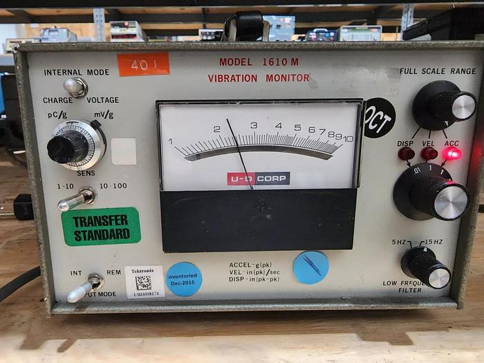 Used Unholtz-Dickie 1610M Vibration Monitor