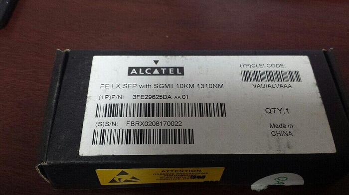 Alcatel 3FE29625DA  FE LX SFP NEW!