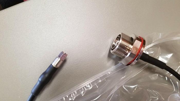 Andrew/Commscope C240-BDFSM-3 SMA Male to DIN Female Cable Braided NEW!!