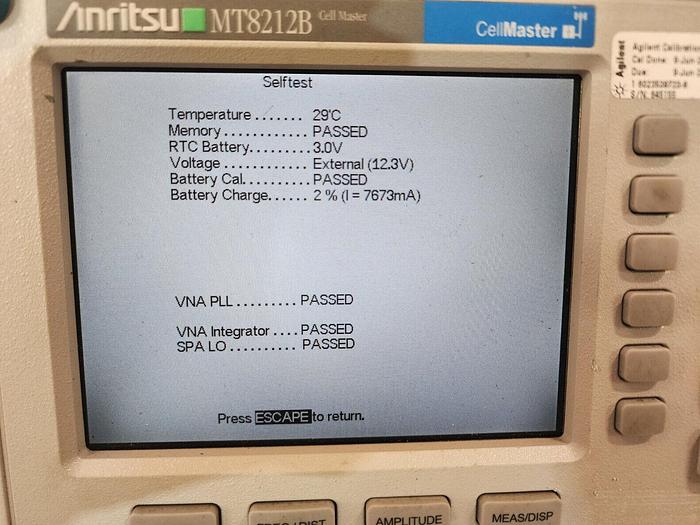 Used Anritsu MT8212B SiteMaster Many Options Unit #13