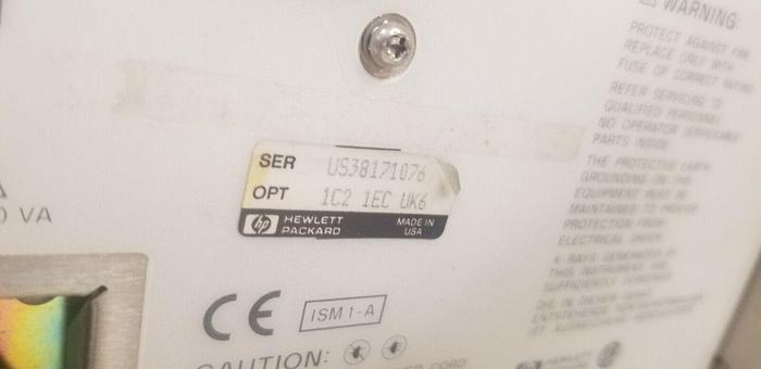 Used HP/Agilent 8711C RF Network Analyzer Options 1C2,1EC,UK6,READ!