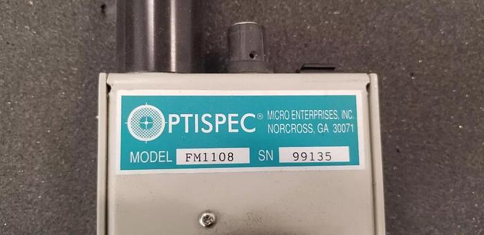 Used Micro Enterprises OPTISPEC FM1108 Fiber Microscope Unit #6