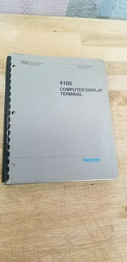 Used Tektronix 4105 Computer Display Terminal Guide