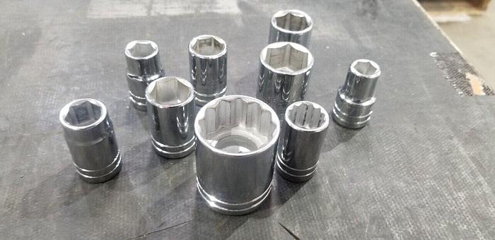 Used PROTO 1/2" SAE Socket Set #19 Made In USA