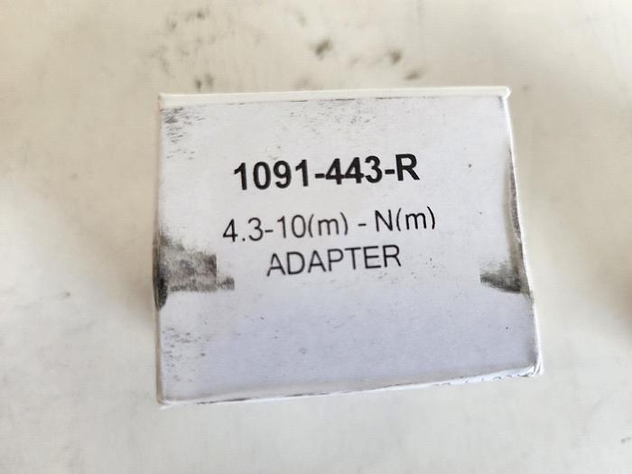 Anritsu 1091-443-R  4.3-10M to NM Adapter NEW!
