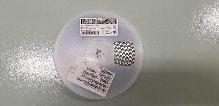 Used Vishay VJ1812Y104KXEAT Ceramic Capacitors 1000 Pieces