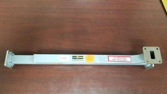 Used DEMORNAY BONARDI DBF-675-10 Waveguide Directional Coupler