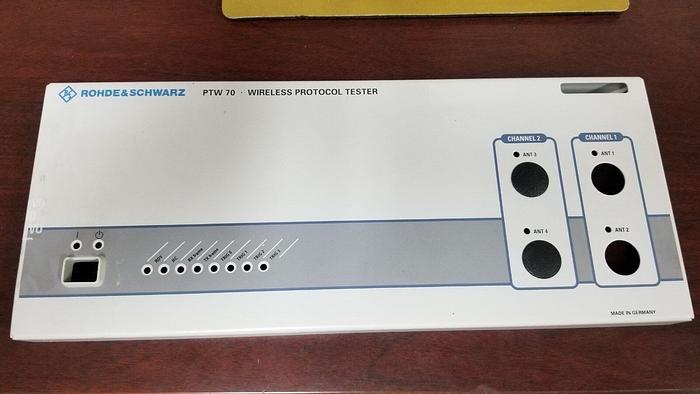 Used Rohde & Schwarz PTW 70 Front Panel