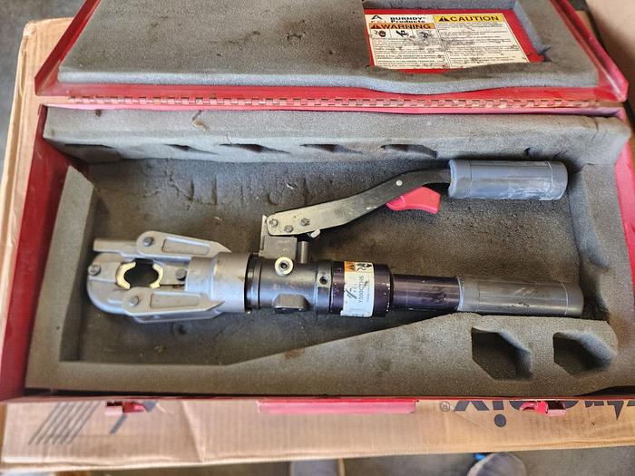 Used Burndy Y500CTHS Hydraulic Crimper Unit #4
