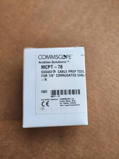 Andrew/Commscope MCPT-78 EASIAX Cable Prep Tool NEW!