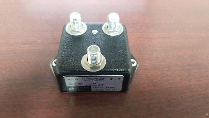 Used Blonder Tongue MUVF 75 Ohm VHF/UHF Multiplexer